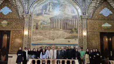 هنر خاتم کاری کاخ مرمر بررسی شد