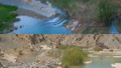 تخریب یا ساماندهی آبشار کیوان گچساران؟! تخریب یا ساماندهی آبشار کیوان گچساران؟!