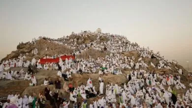 مراسم «دعای عرفه» در گرمای نگران‌کننده عربستان برگزار شد